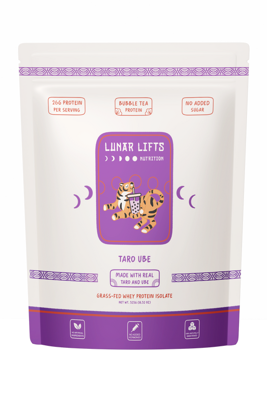 Taro Ube - Grass-fed Whey Isolate Boba Tea Protein Powder