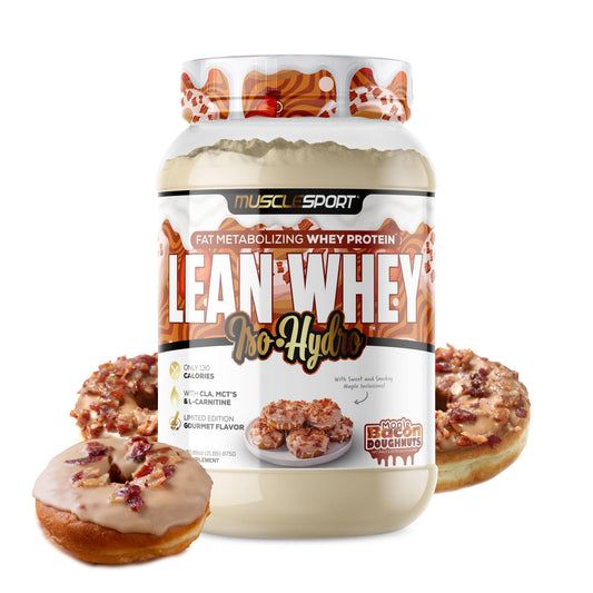 Lean Whey™ 2lb Premium Whey Protein Isolate: Maple Bacon Donut