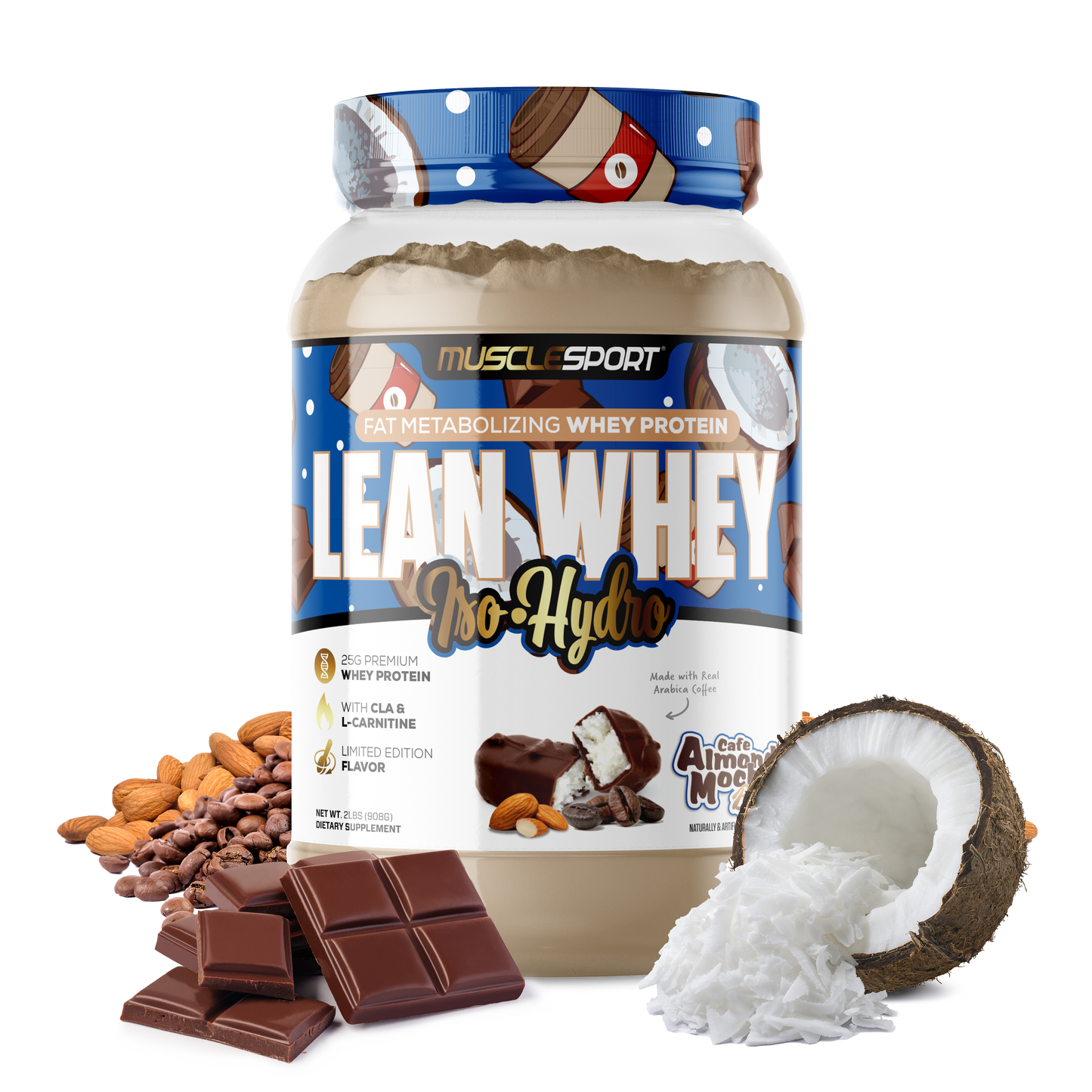 Lean Whey® Iso Hydro Gourmet Protein 2lb - Limited Edition: Lemon Pound Cake