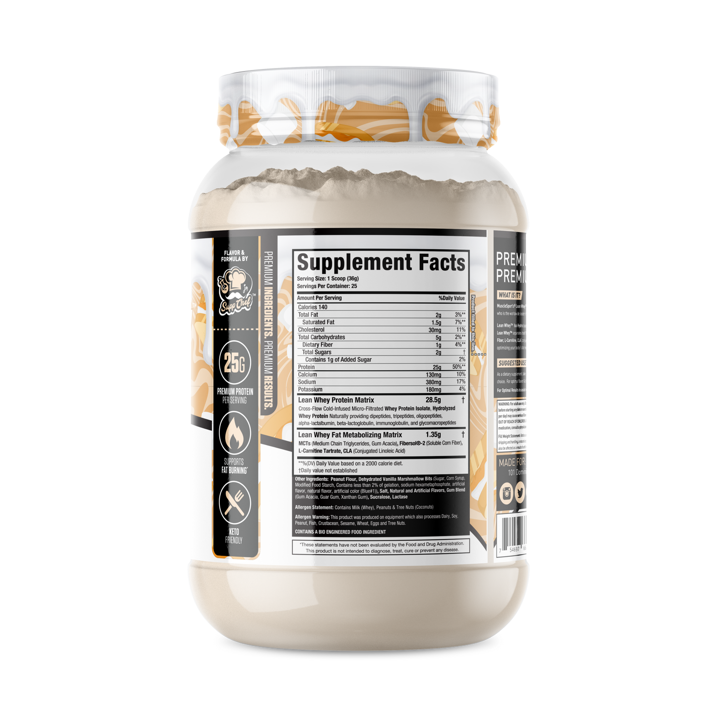 Lean Whey® Iso Hydro Gourmet Protein 2lb - Limited Edition: Huckleberry Cheesecake