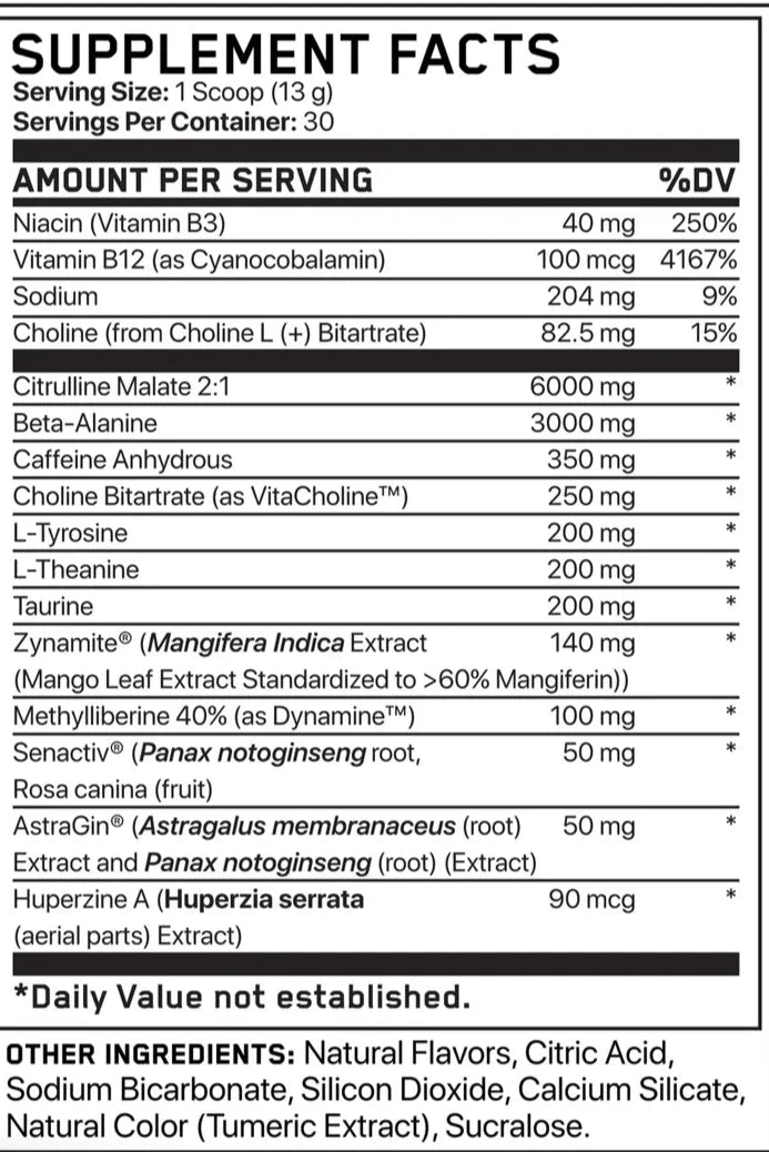 ABE Ultimate Pre Workout Tropical Vibes