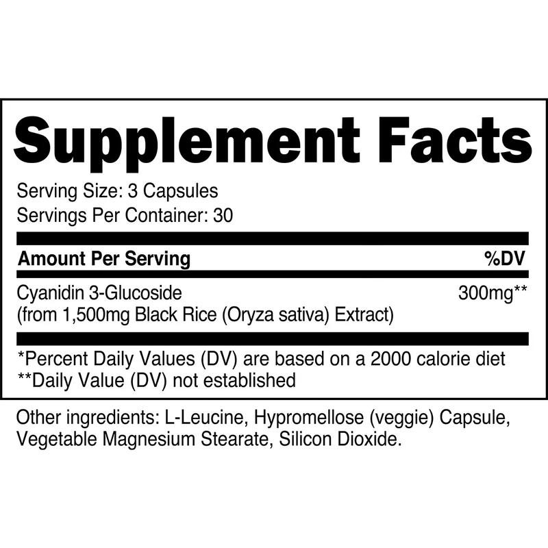 Transparent Labs Cyanidn 3-Glucoside