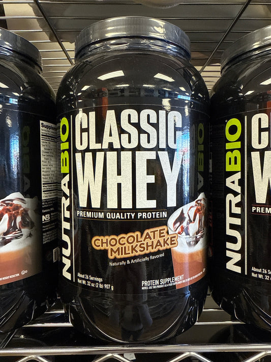 Nutrabio Classic Whey Protein Chocolate Milkshake