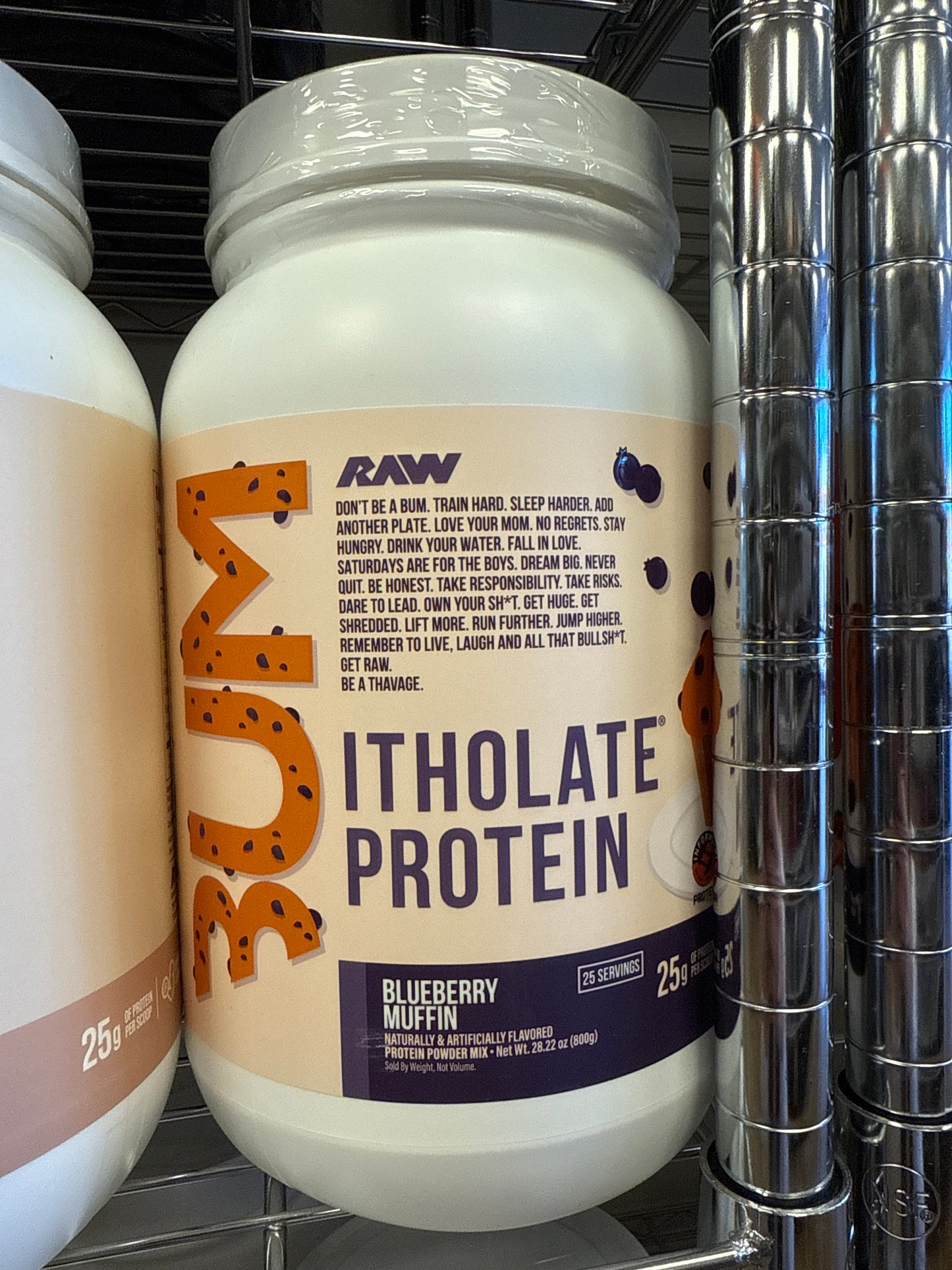 Bum Itholate protein Blueberry Muffin