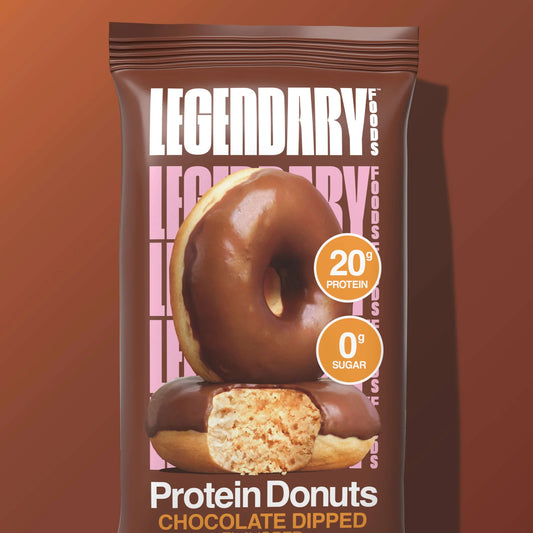 Legendary Foods Protein Donuts Chocolate Dipped