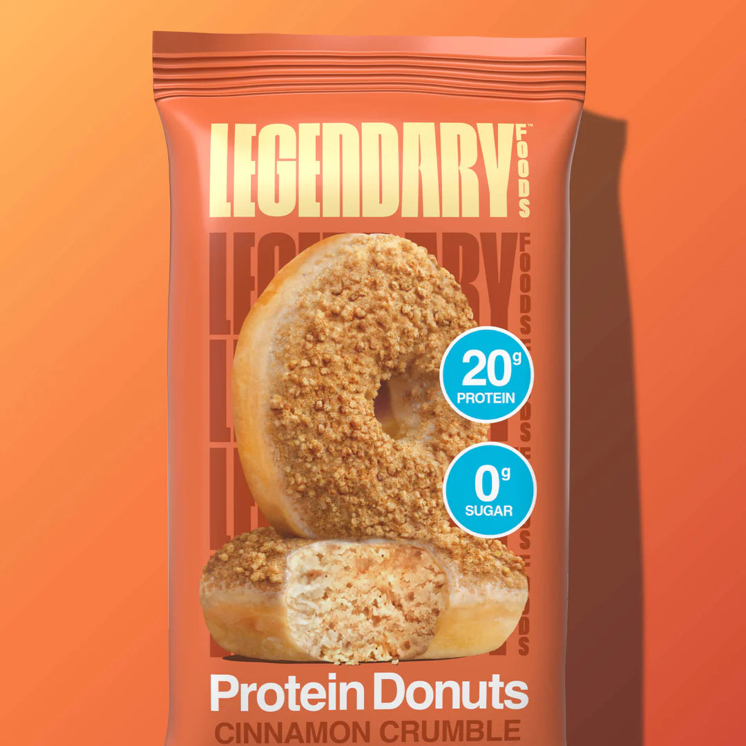 Legendary Foods Protein Donuts Cinnamon Crumble