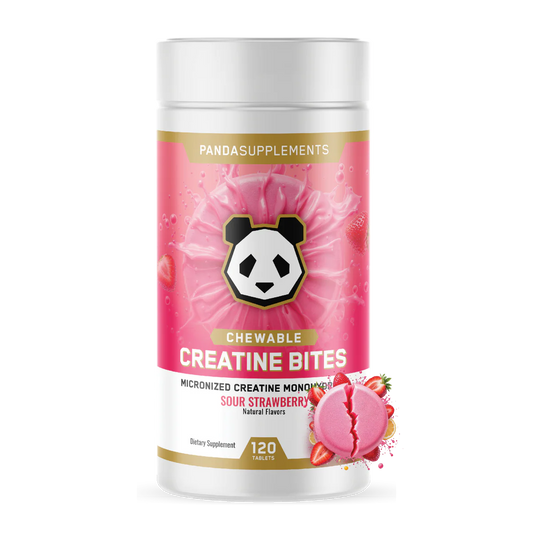 Panda Creatine BItes Sour Strawberry