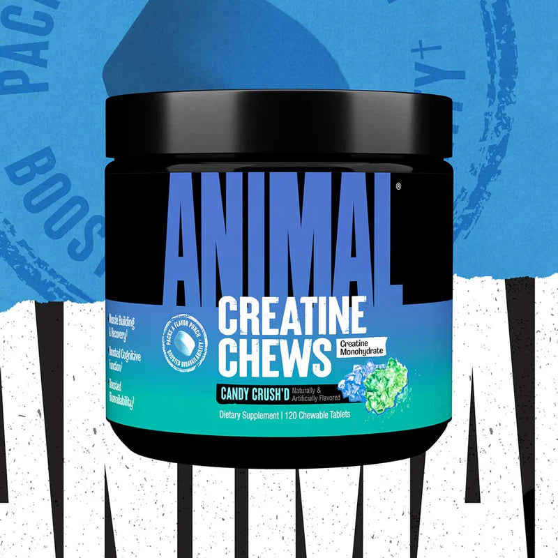Animal Pak Creatine Chews Candy Crush'd