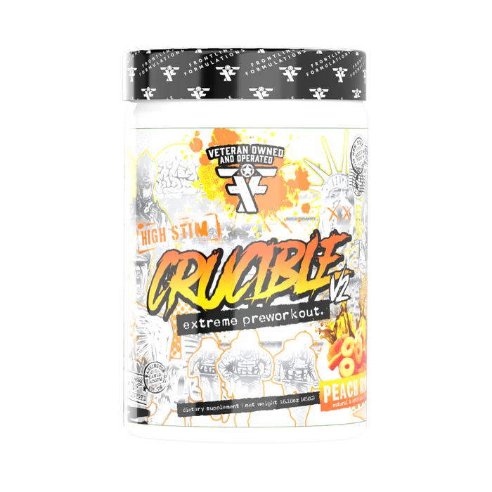 Frontline Formulations CrucibleV2 Extreme Pre Workout Peach Rings