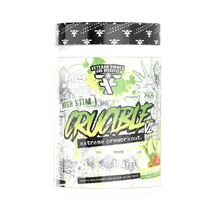 Frontline Formulations CrucibleV2 Extreme Pre Workout White Gummy Bear