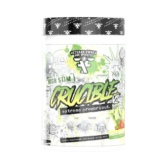 Frontline Formulations CrucibleV2 Extreme Pre Workout White Gummy Bear