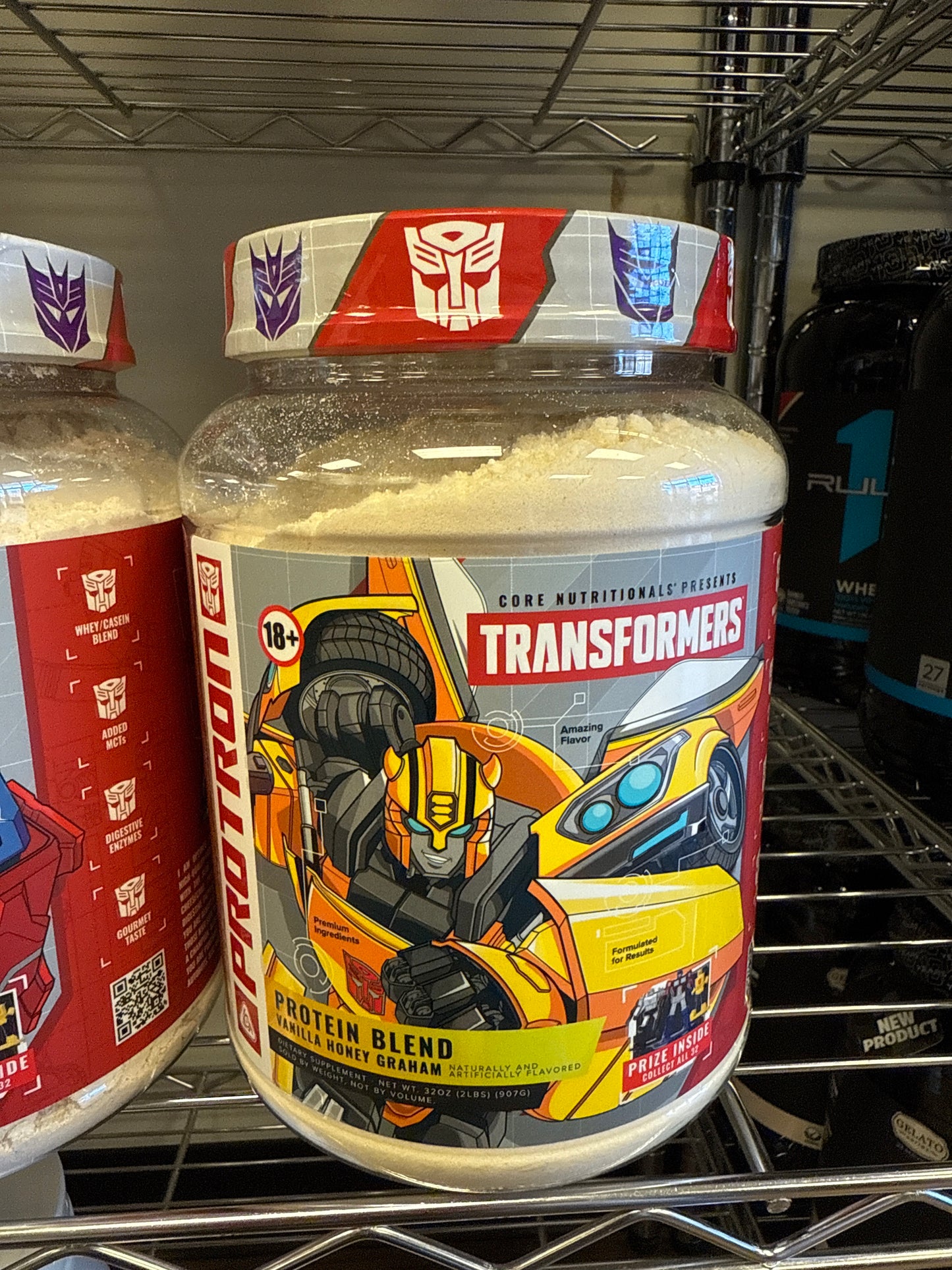Transformers Protein Vanilla Honey Graham