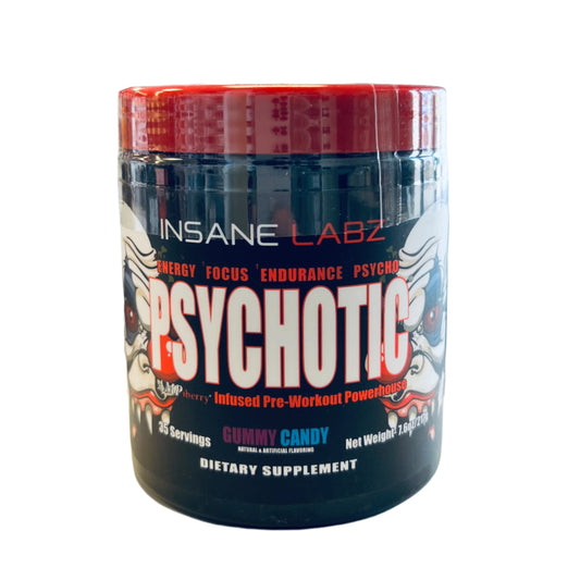 Insane Labz Psychotic Pre Workout Gummy Candy