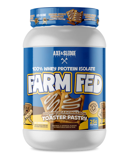 Axe & Sledge Farm Fed Protein Brown Sugar Cinnamon Toaster Pastry