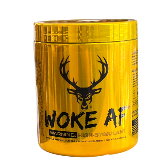 Woke AF Pre-Workout GOLD Mango Lemonade