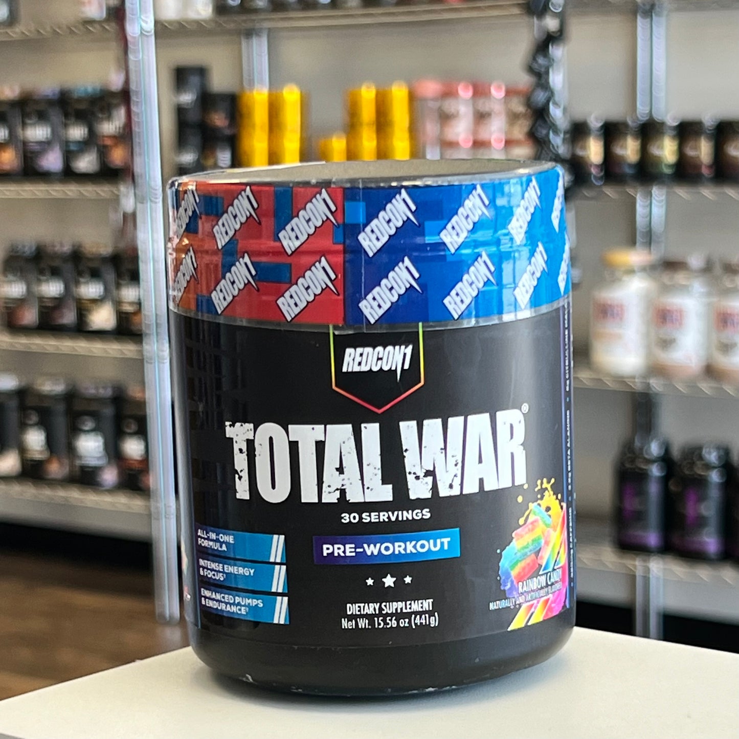 Redcon 1 Total War Pre Workout Rainbow Candy