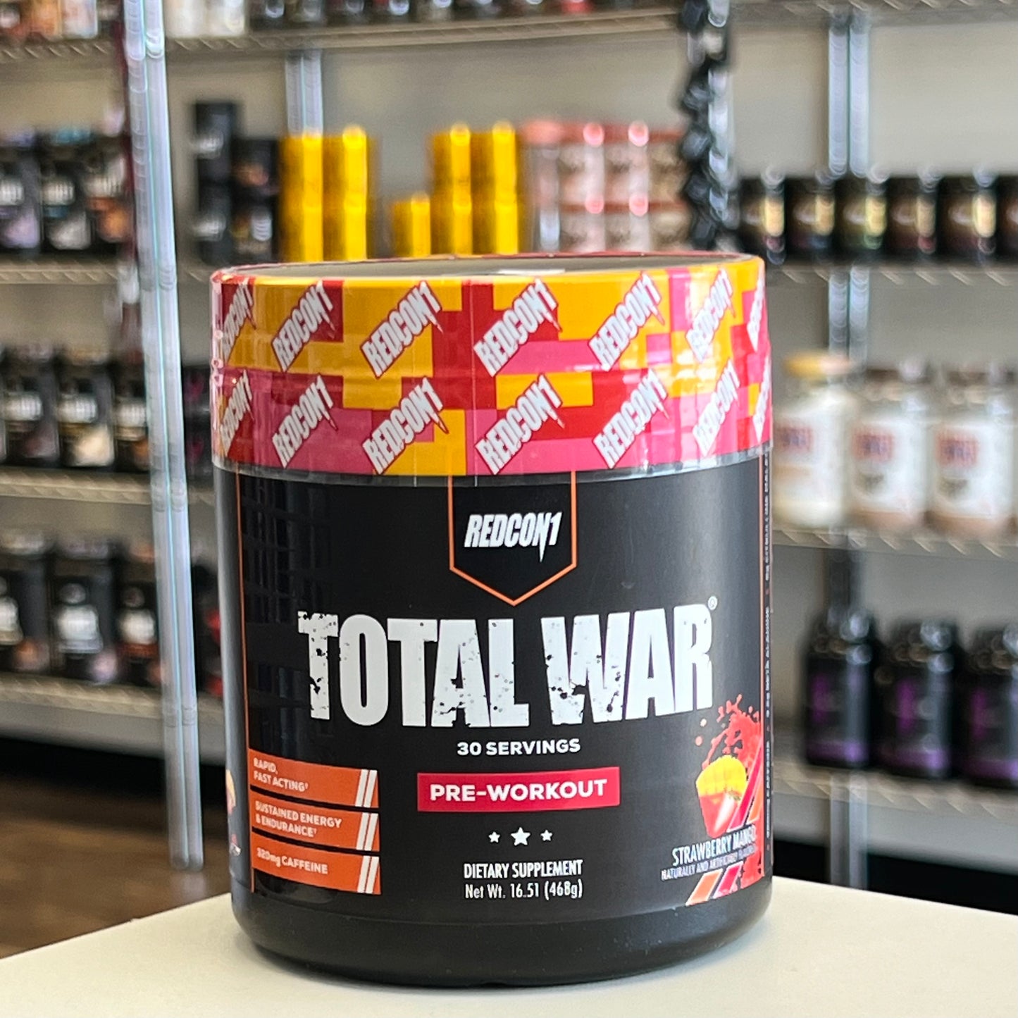 Redcon 1 Total War Pre Workout Strawberry Mango