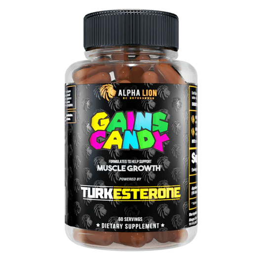AlphaLion Gains Candy Turkesterone 60ct