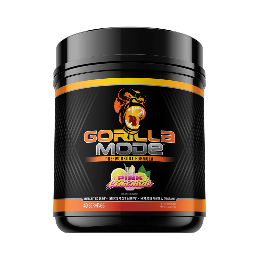 Gorilla Mode Pink Lemonade Pre Workout Formula