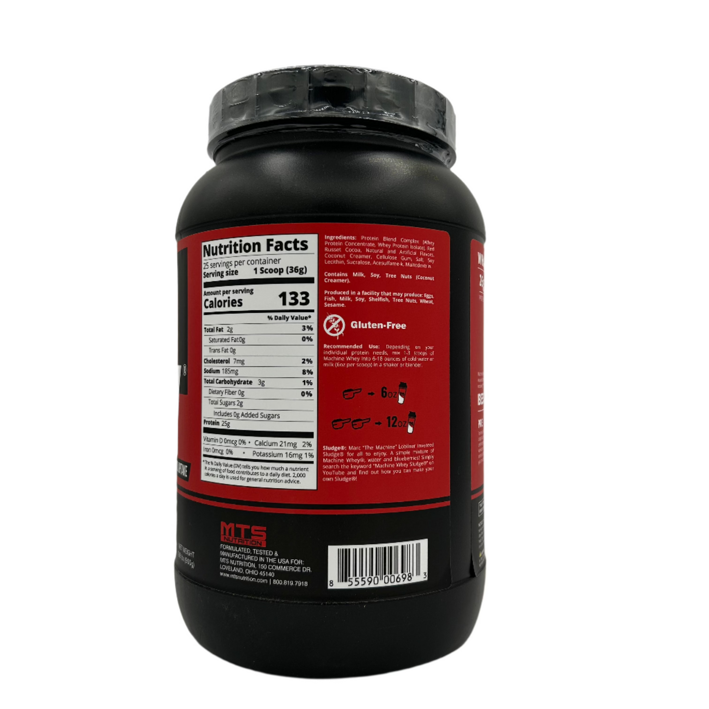 MTS Machine Whey Chocolate