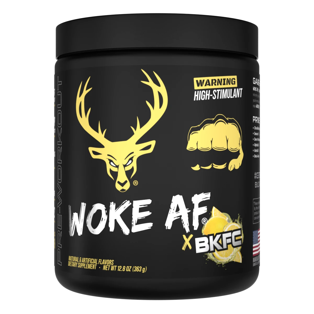 Woke AF Pre-Workout Bare Knuckle Punch