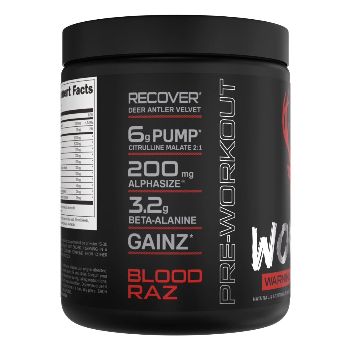 Woke AF Pre-Workout Blood Raz