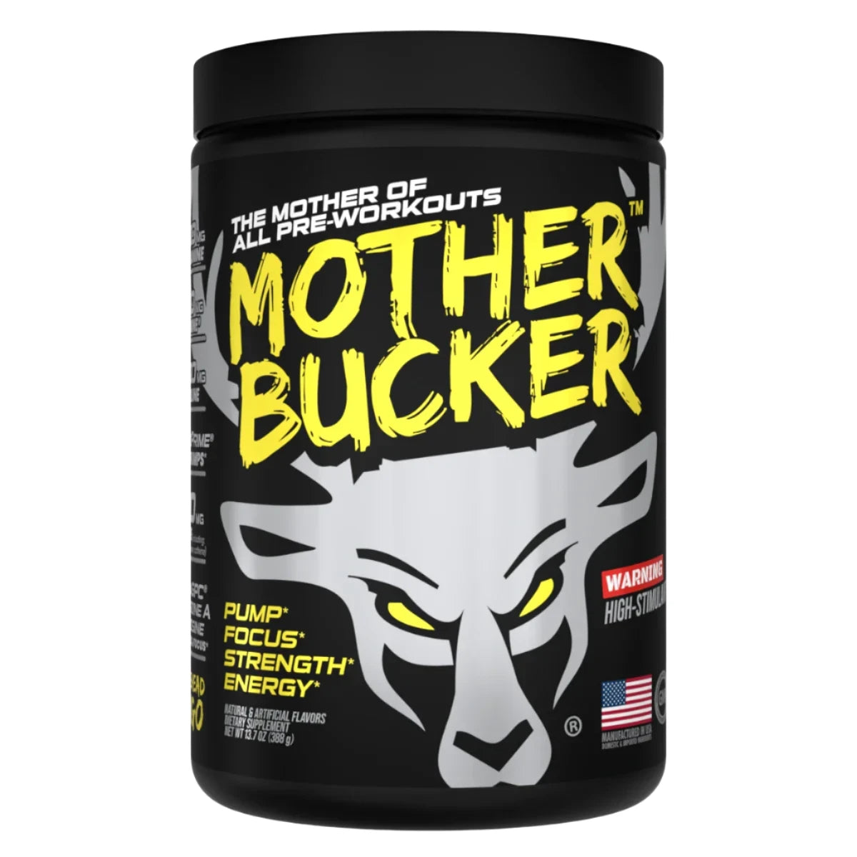 Mother Bucker Pre-Workout Muscle Head Mango