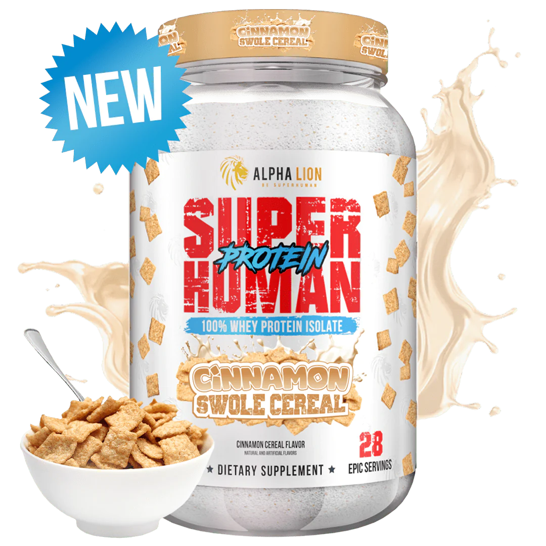 Alpha Lion Super Human Protein Cinnamon Swole Cereal