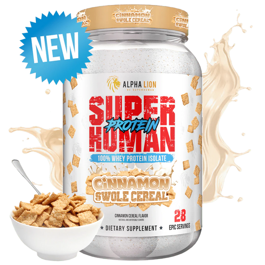 Alpha Lion Super Human Protein Cinnamon Swole Cereal