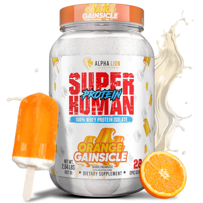 Alpha Lion Super Human Protein Orange Gainsicle