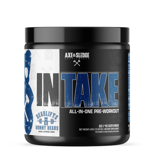 Axe & Sledge Intake Pre Workout Deadlift & Gummy Bears