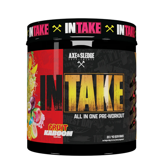 Axe & Sledge Intake Pre Workout Fruit Kaboom