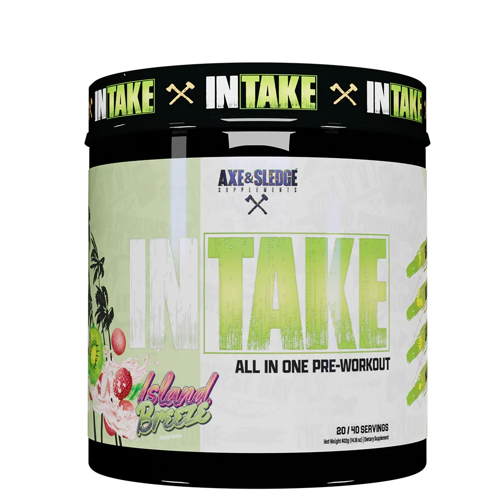 Axe & Sledge Intake Pre Workout Island Breeze