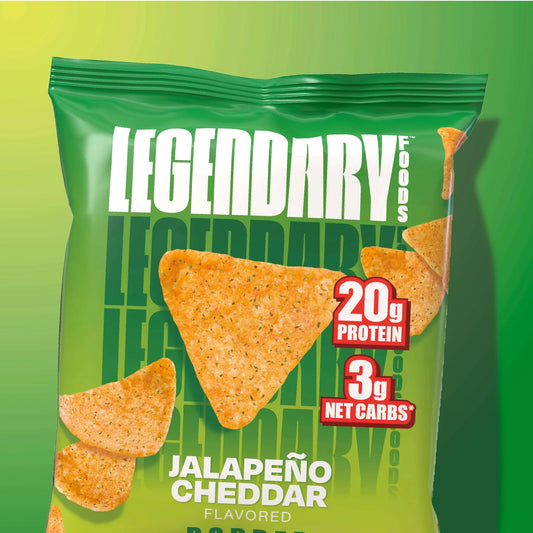 Legendary Foods Protein Chips Jalapeno Cheddar