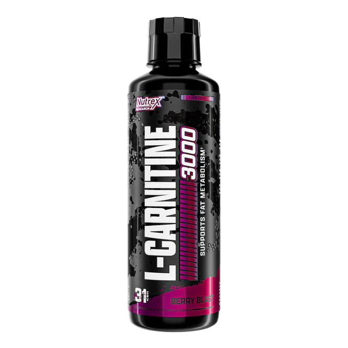 Nutrex Liquid L-Carnitine 3000 Berry Blast
