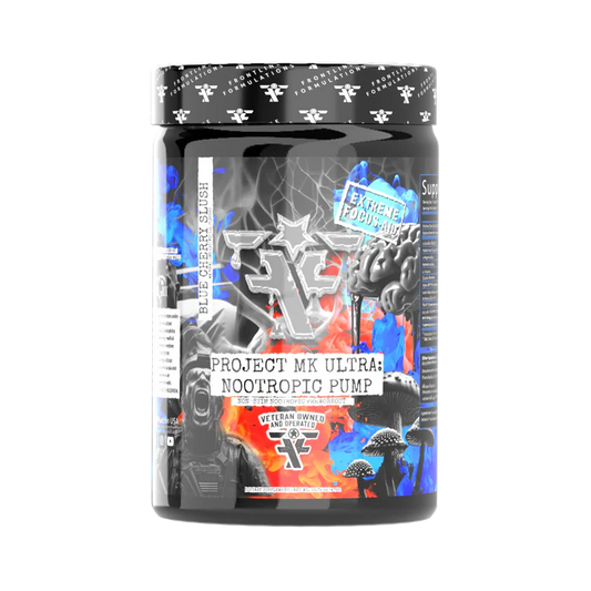 Frontline Formulations Project Mk Ultra Nootropic Pump Blue Cherry Slush