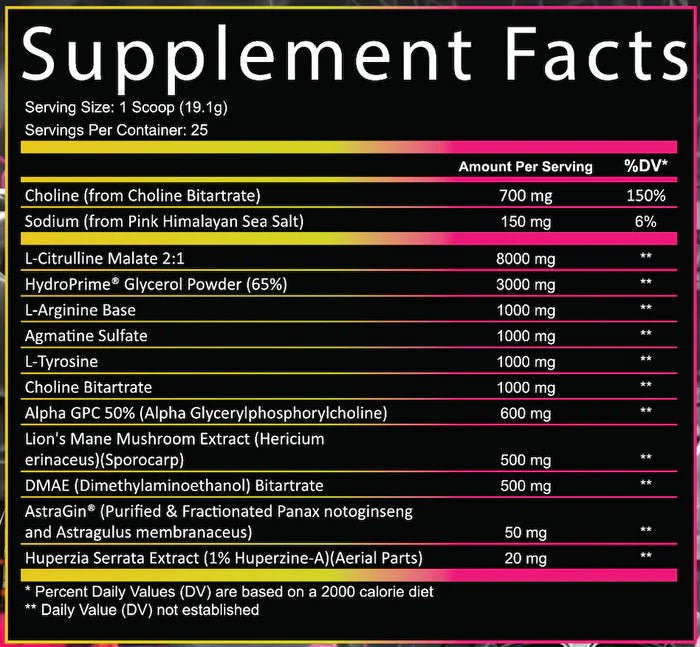 Frontline Formulations Project Mk Ultra Nootropic Pump Unflavored