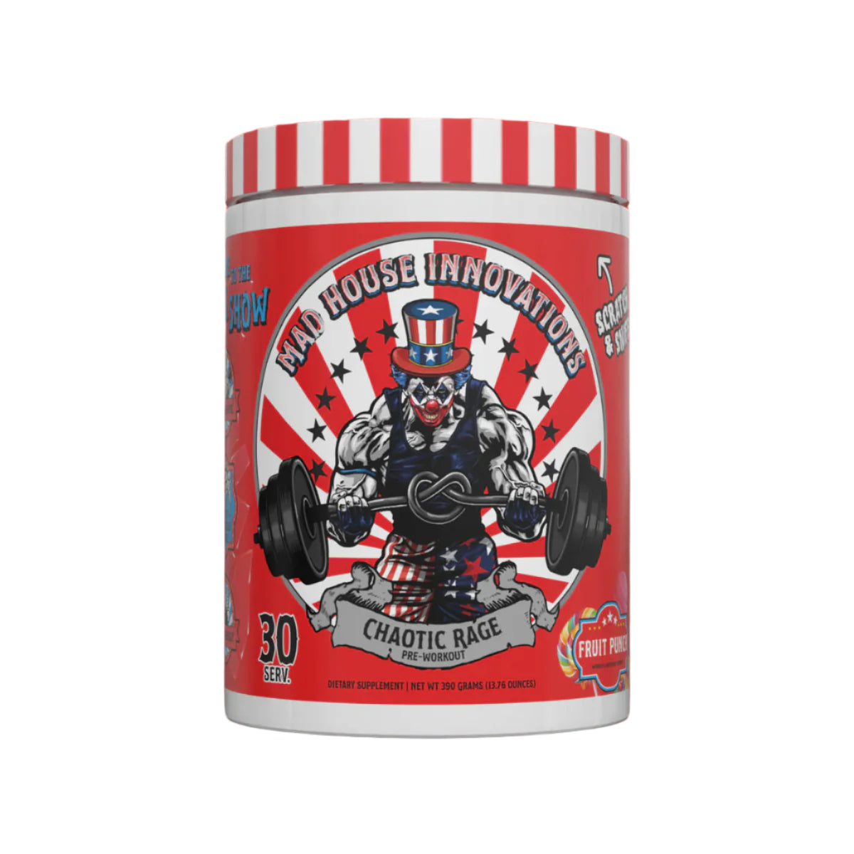 Mad House Pre Chaotic Rage Fruit Punch