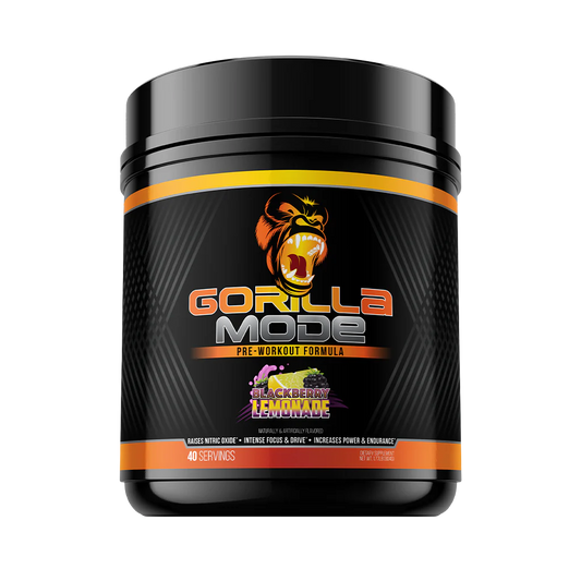 Gorilla Mode Pre Workout Blackberry lemonade
