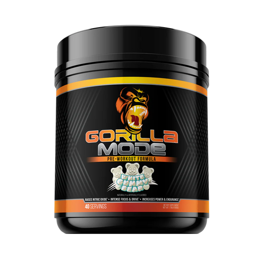 Gorilla Mode Pre Workout White Gummy Bear