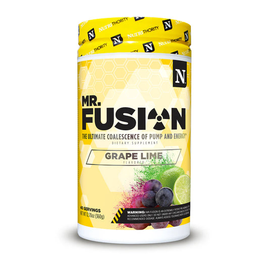 Nutrithority Mr Fusion PreWorkout Grape Lime