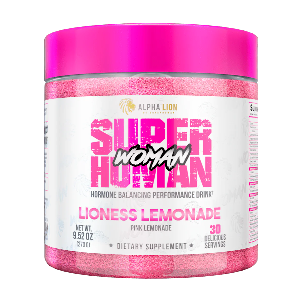 Alpha Lion Super Human Woman Lioness Lemonade