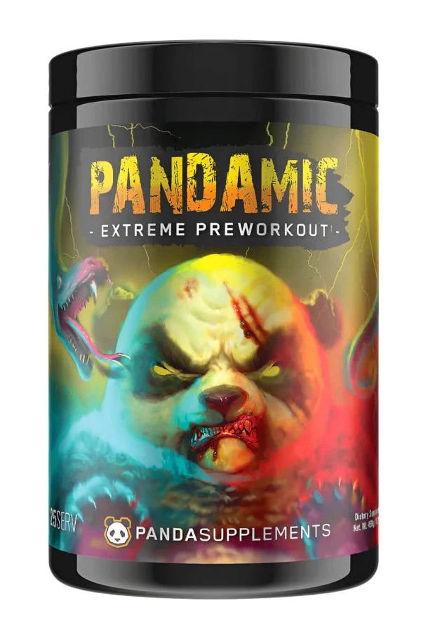 Panda Supps Pandamic Pre Workout Peach Gummy Rings