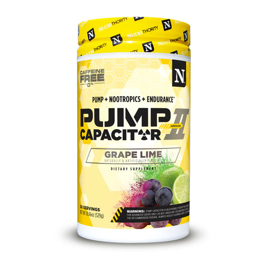 Nutrithority Pump Capacitor Grape Lime