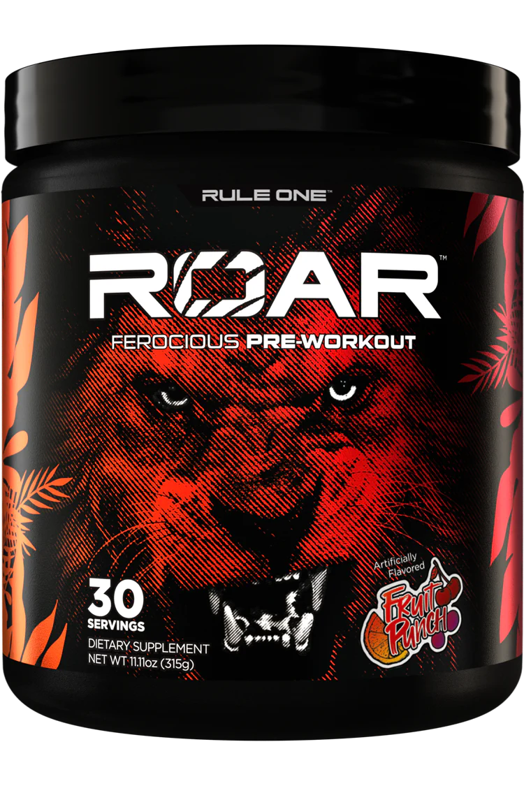 Rule 1 Roar Pre Workout Fruit Punch