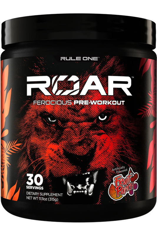 Rule 1 Roar Pre Workout Fruit Punch