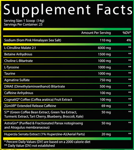 Frontline Formulations Operation Delirium Pre Workout Hawaiian Punch