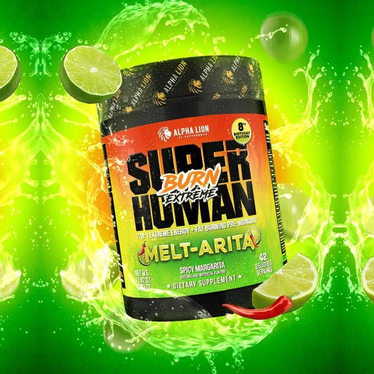 Alpha Lion SuperHuman Burn Extreme Preworkout t Melt-a-rita