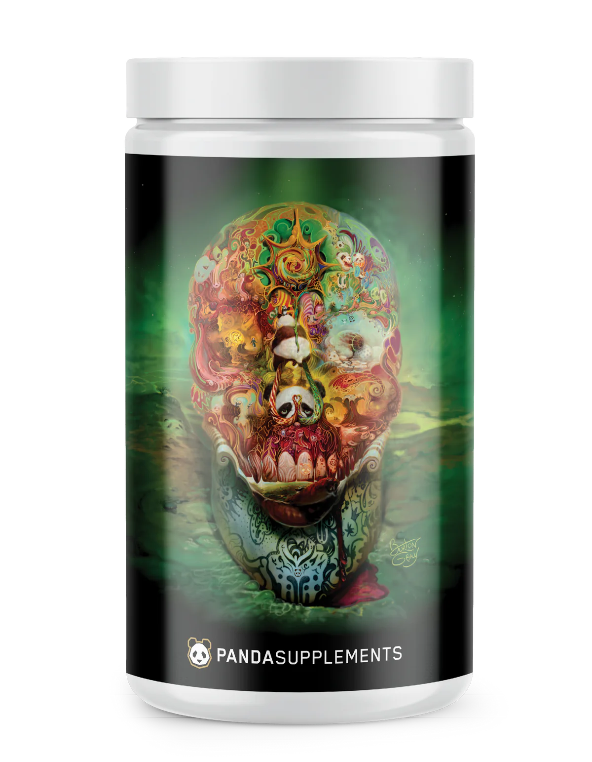 Panda Supps Skull Nootropic Pre Workout Skull Candy