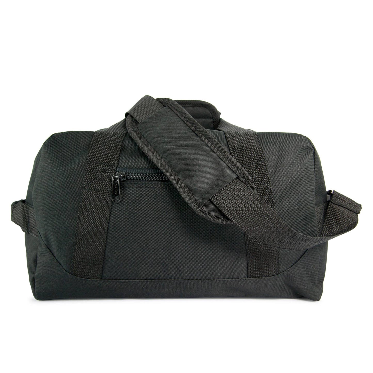 Small Duffle Bag/Gym Travel Bag: Black